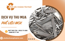Đơn vị thu mua phế liệu inox chuyên nghiệp tại Bình Dương