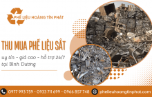 Phế Liệu Hoàng Tín Phát - Địa chỉ thu mua phế liệu sắt giá cao tại Bình Dương