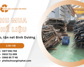 Địa chỉ thu mua phế liệu các loại giá cao, tận nơi tại Bình Dương