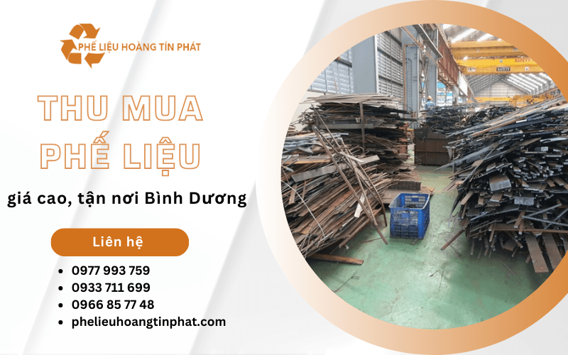 Địa chỉ thu mua phế liệu các loại giá cao, tận nơi tại Bình Dương
